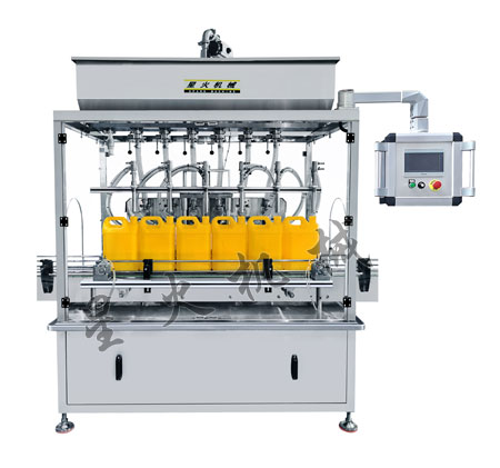 四川定量稱重灌裝機-防凍液自動灌裝機