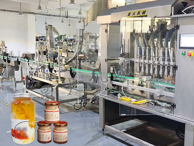 桃膠燕窩自動化生產(chǎn)線