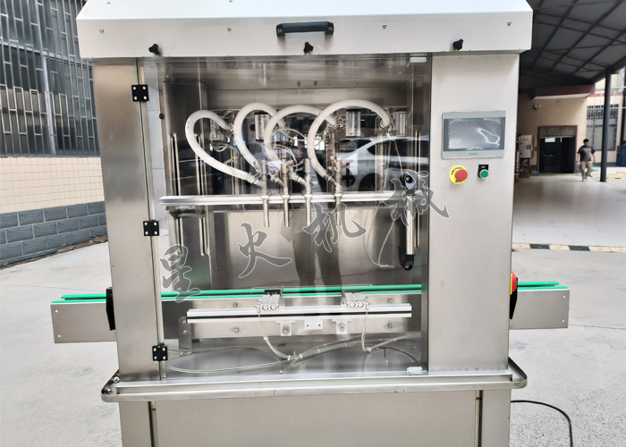 成都4頭膏體灌裝機(jī)-洗發(fā)水全自動(dòng)灌裝設(shè)備